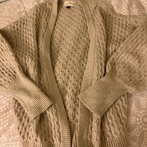 Cream cardigan